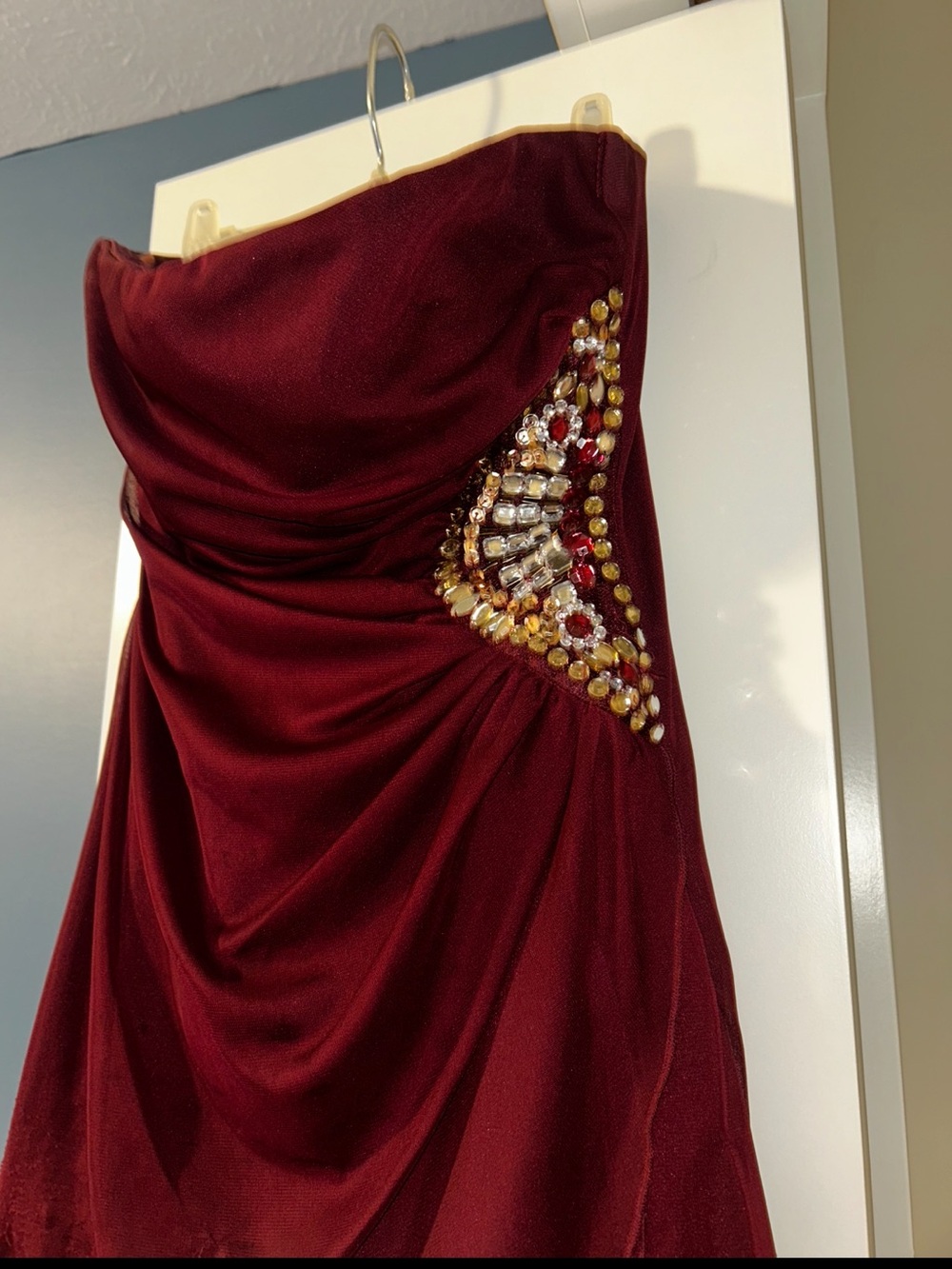 Teeze Me Tulle red high low dress size 5 - Picture 3 of 5